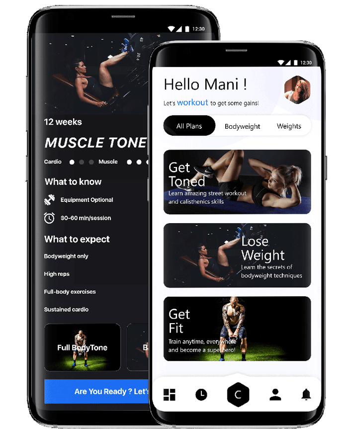 Alphonic Network Solutions Fitness Android App