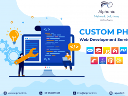 A Leading Custom PHP Web Development Services PHP web development Services - Alphonic