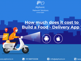 Food Delivery App Development Company for Your Business Food Delivery App Development Company - Alphonic