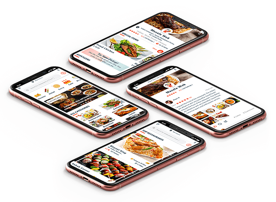 Food ordering app development